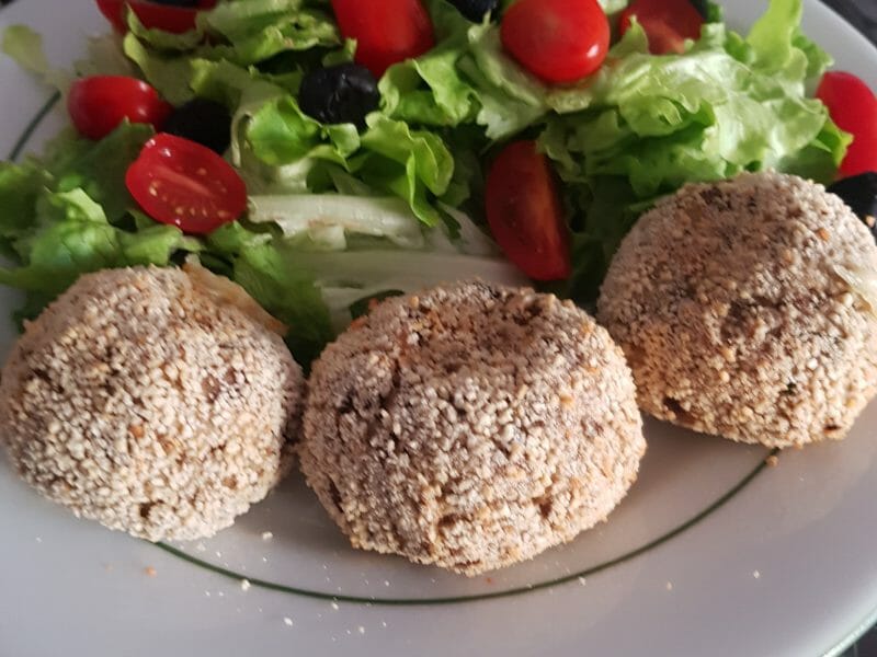 Cliquez pour zoomer ! Boulettes d’aubergines au parmesan Thermomix par misscoquelicot