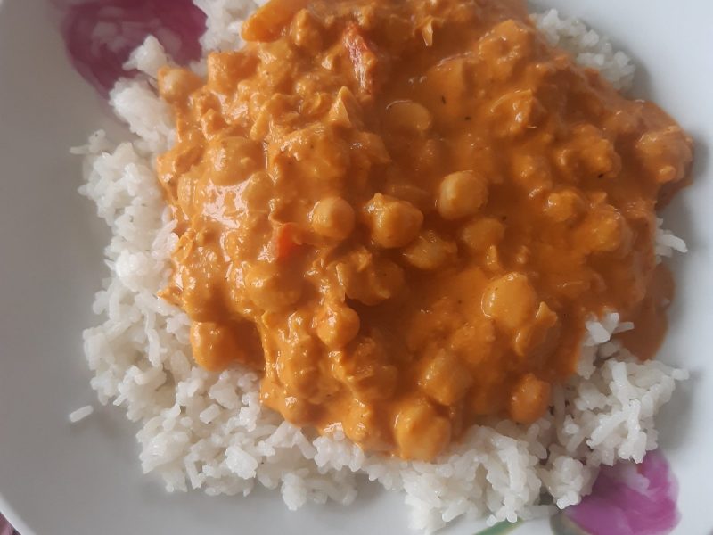 Cliquez pour zoomer ! Curry de pois chiches au lait de coco Thermomix par atableavecmonrobot2007