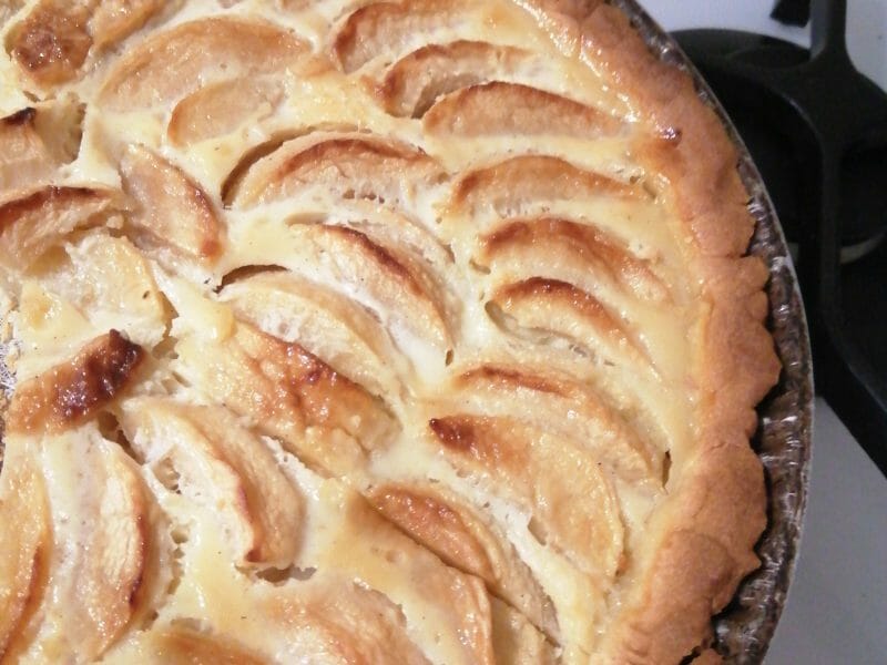 Cliquez pour zoomer ! Tarte aux pommes alsacienne Thermomix par sev34290