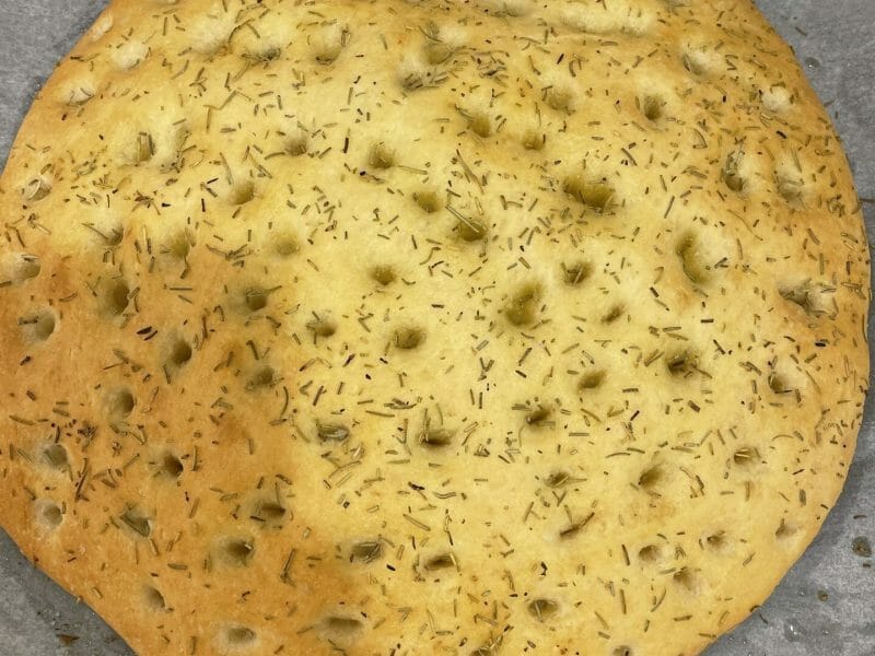 Cliquez pour zoomer ! Focaccia Thermomix par eleonorede