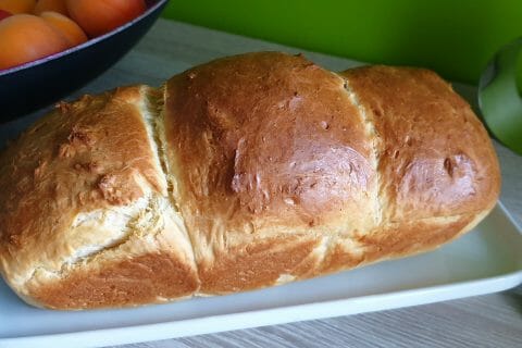 Cliquez pour zoomer ! Brioche tressée à la mie filante Thermomix par lolo05