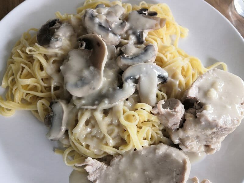 Cliquez pour zoomer ! Filet mignon de porc au maroilles Thermomix par ms0812