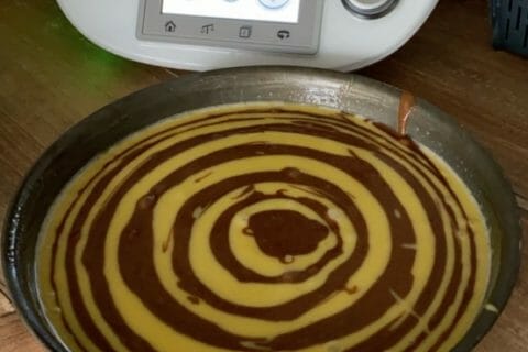 Cliquez pour zoomer ! Gâteau zébré Thermomix par Manon