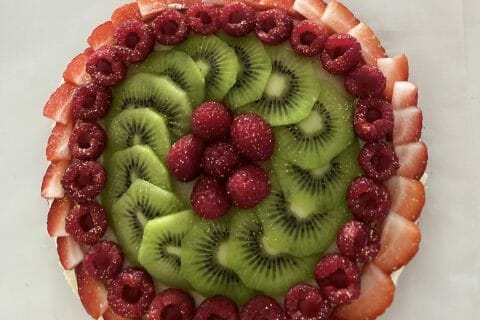 Cliquez pour zoomer ! Tarte aux fraises sans cuisson Thermomix par angelique4226