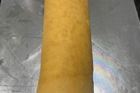Cliquez pour zoomer ! Bûche au citron meringuée Thermomix par angelique4226