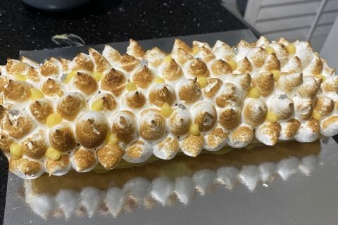Cliquez pour zoomer ! Bûche au citron meringuée Thermomix par angelique4226