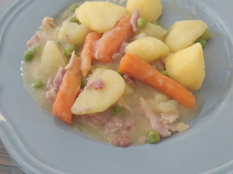 Cliquez pour zoomer ! Jardinière de légumes aux lardons Thermomix par zaza79230