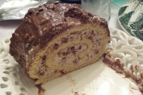 Cliquez pour zoomer ! Bûche Ferrero Rocher Thermomix par Finou