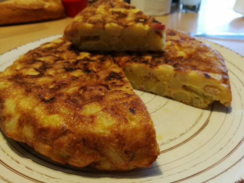 Tortilla de patatas au Thermomix Cookomix