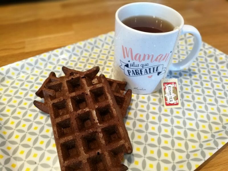 Cliquez pour zoomer ! Gaufres brownies Thermomix par Finou