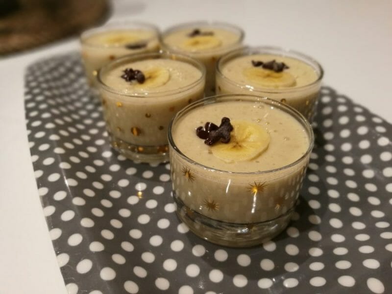 Cliquez pour zoomer ! Crème dessert à la banane Thermomix par Finou