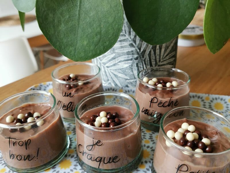 Cliquez pour zoomer ! Crème dessert au Nutella Thermomix par Finou