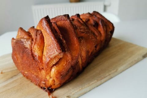Cliquez pour zoomer ! Brioche à effeuiller à la cannelle Thermomix par Finou