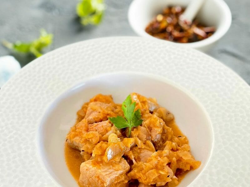 Cliquez pour zoomer ! Goulash de porc Thermomix par SandyG