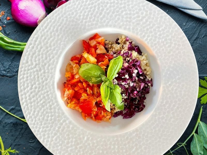 Cliquez pour zoomer ! Salade Thaï de quinoa Thermomix par SandyG