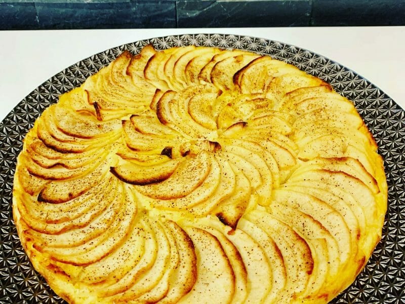 Tarte Aux Pommes Sans Pate Au Thermomix Cookomix Tarte Aux Pommes Sans Pate Au Thermomix Cookomix