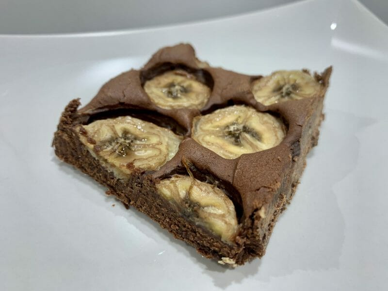 Cliquez pour zoomer ! Brownie fondant choco-banane Thermomix par SandyG