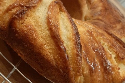 Cliquez pour zoomer ! Brioche à la crème d’amande Thermomix par nicolebayard