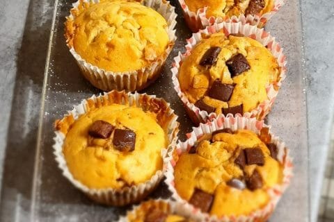 Cliquez pour zoomer ! Muffins aux pépites de chocolat Thermomix par xavaurelie