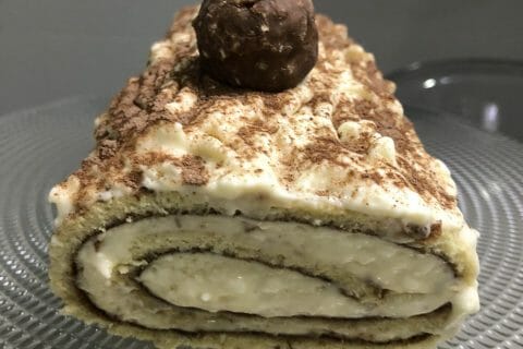 Cliquez pour zoomer ! Bûche Tiramisu Thermomix par Nana71000