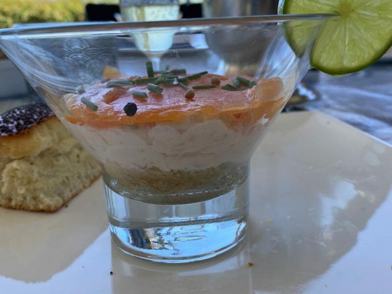 Cliquez pour zoomer ! Cheesecake au saumon sans cuisson Thermomix par Nana71000