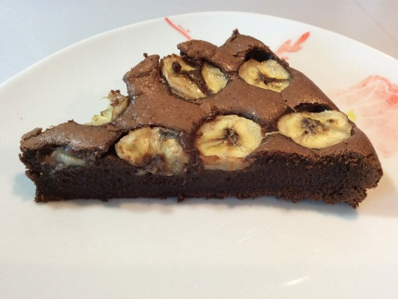 Cliquez pour zoomer ! Brownie fondant choco-banane Thermomix par Fanny50