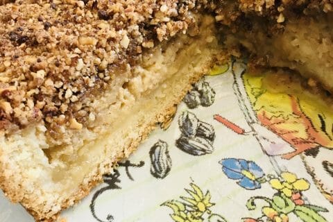 Cliquez pour zoomer ! Tarte aux pommes façon crumble Thermomix par Fanny50