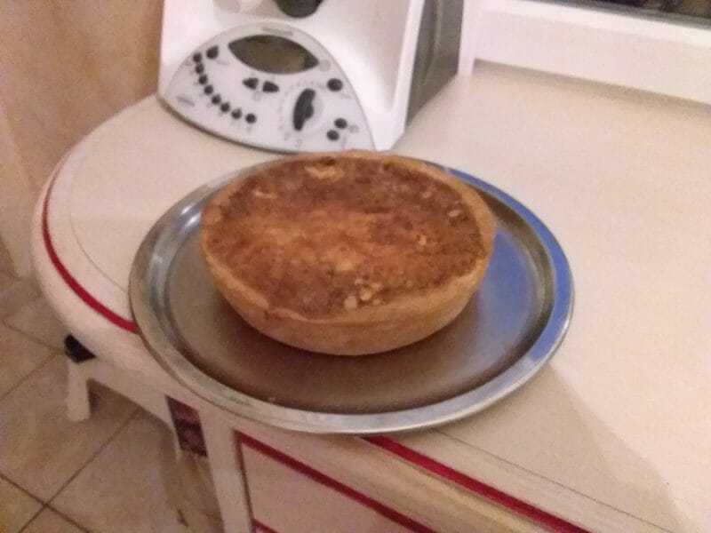 Cliquez pour zoomer ! Gâteau poireaux, lardons et fromage Thermomix par Pat28