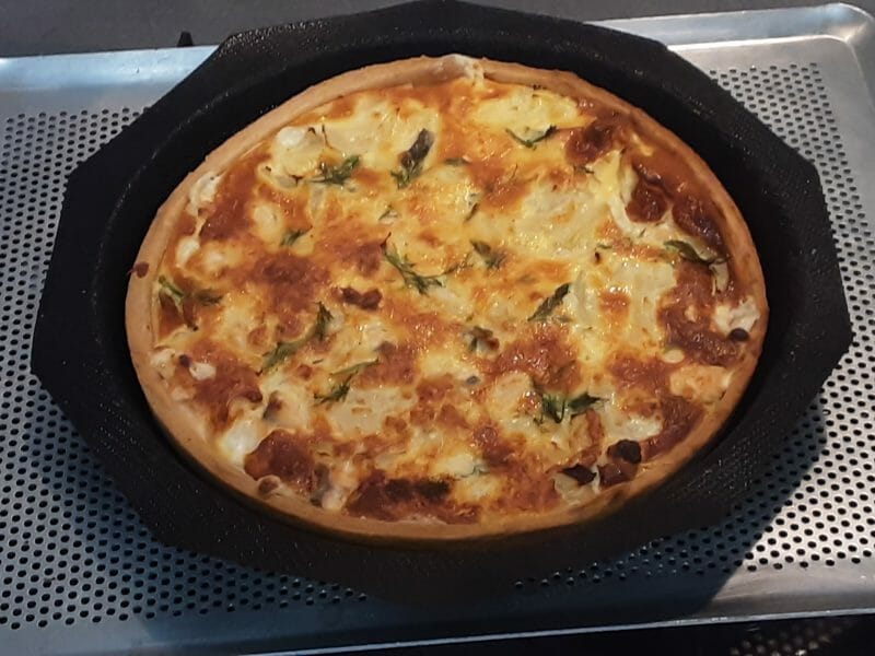 Cliquez pour zoomer ! Tarte au fenouil et saumon Thermomix par sabrina71