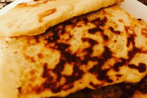 Cliquez pour zoomer ! Naans à l’ail et à la coriandre Thermomix par leti55