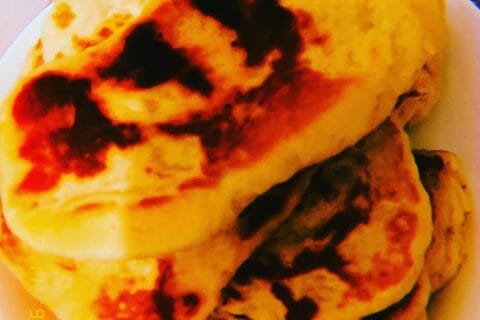 Cliquez pour zoomer ! Naans à l’ail et à la coriandre Thermomix par leti55