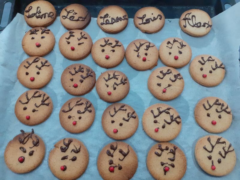 Cliquez pour zoomer ! Sablés rennes de Noël Thermomix par carolinebain