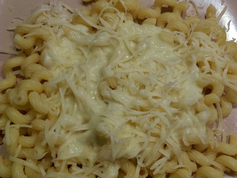 Cliquez pour zoomer ! Farfalle à la crème de courgettes Thermomix par carolinebain