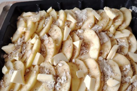 Cliquez pour zoomer ! Gâteau aux pommes et mascarpone Thermomix par carbouede