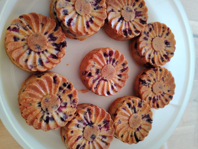 Cliquez pour zoomer ! Gâteau aux myrtilles Thermomix par carbouede
