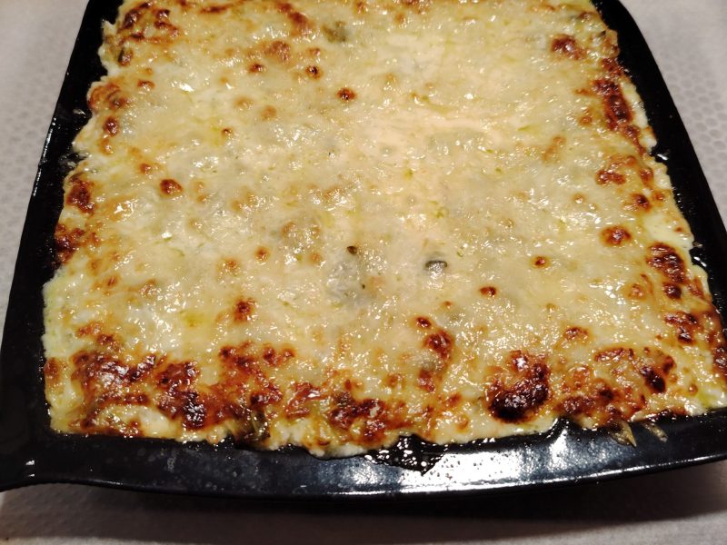 Cliquez pour zoomer ! Gratin de ravioles aux poireaux Thermomix par carbouede