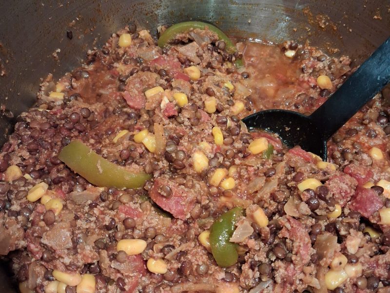 Cliquez pour zoomer ! Lentilles façon chili Thermomix par louloutevan38