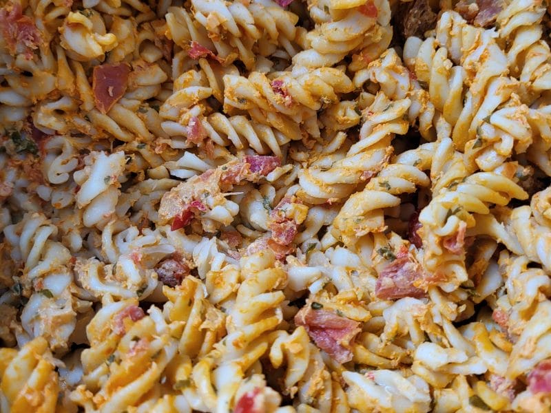 Cliquez pour zoomer ! Fusilli aux tomates et au chorizo Thermomix par louloutevan38