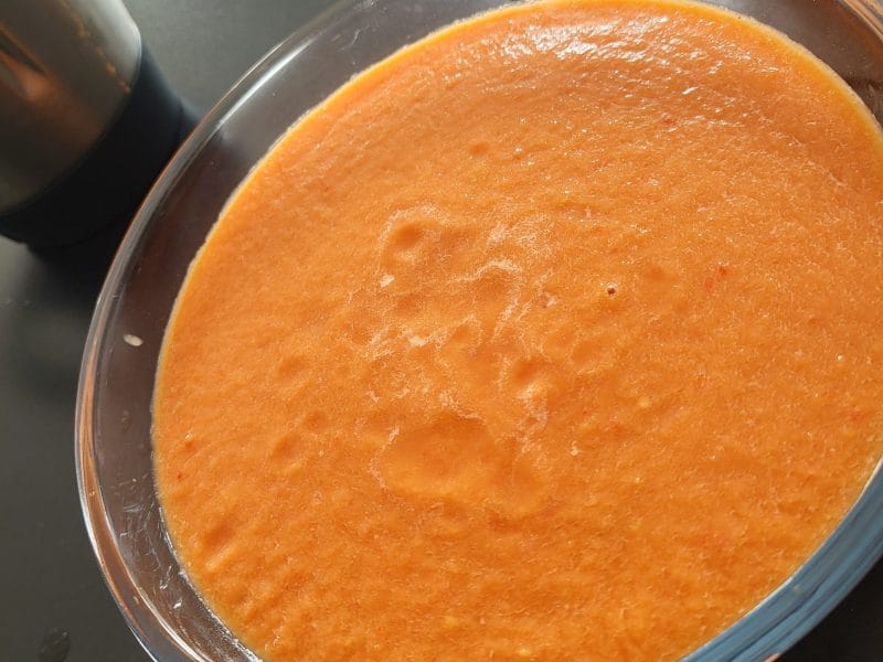 Cliquez pour zoomer ! Gaspacho de melon vert Thermomix par louloutevan38