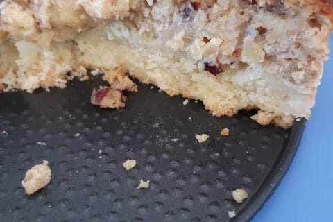 Cliquez pour zoomer ! Tarte aux pommes façon crumble au Thermomix