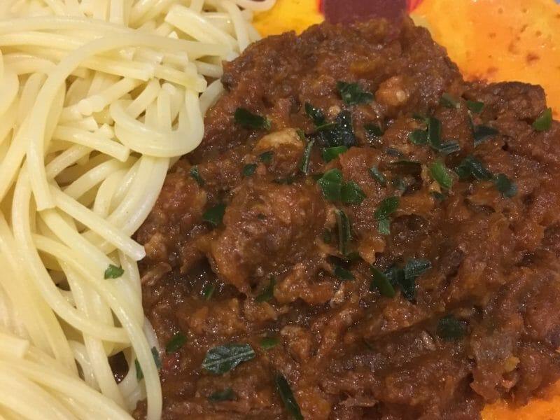 Cliquez pour zoomer ! Sauce bolognaise à la Romagnole Thermomix par elleloudevi