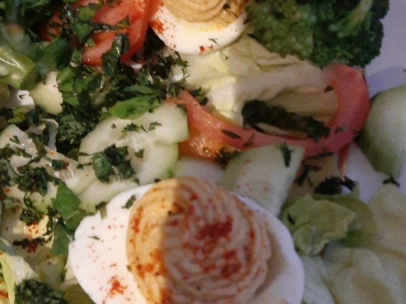 Cliquez pour zoomer ! Oeufs mimosa Thermomix par mayaoth