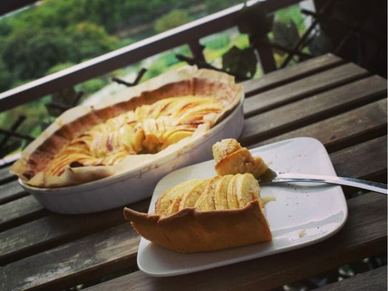 Cliquez pour zoomer ! Tarte aux pommes alsacienne Thermomix par Iza