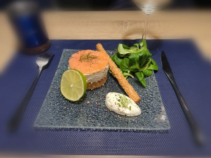 Cliquez pour zoomer ! Cheesecake au saumon sans cuisson Thermomix par nono11du44