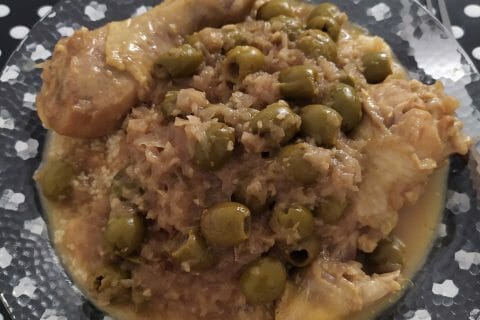 Cliquez pour zoomer ! Tajine de poulet aux olives au Thermomix