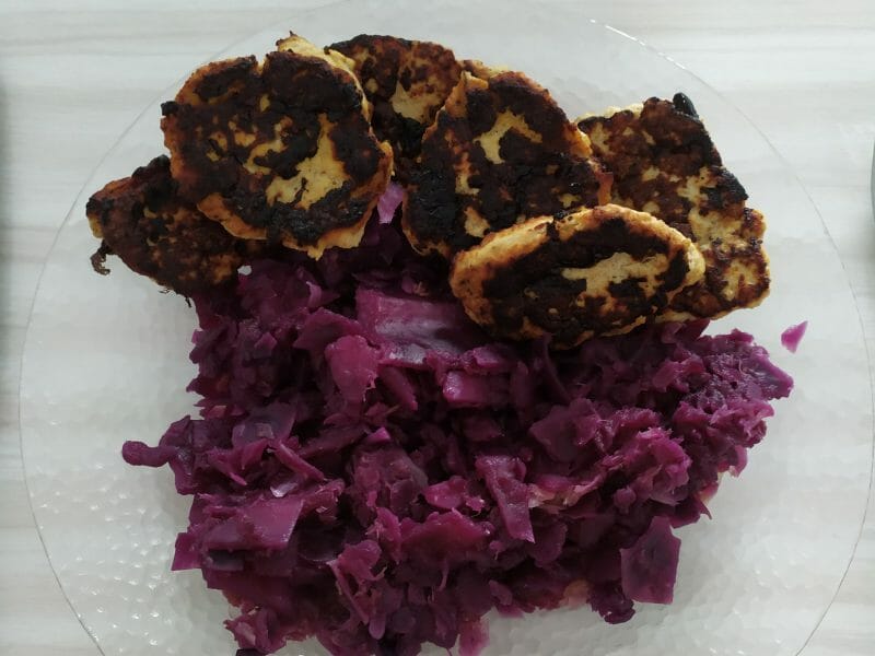 Cliquez pour zoomer ! Chou rouge, lardons et pommes Thermomix par superberan