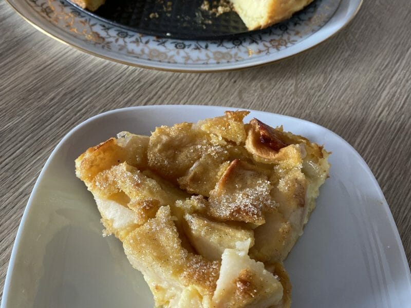 Flognarde aux pommes au Thermomix - Cookomix