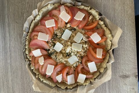 Cliquez pour zoomer ! Quiche poulet et tomates cerises Thermomix par znaurel