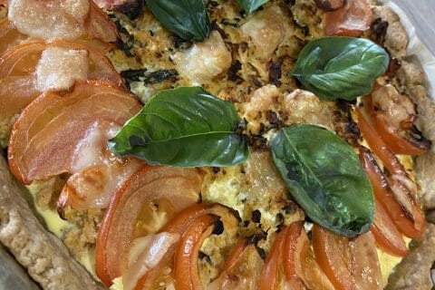 Cliquez pour zoomer ! Quiche poulet et tomates cerises Thermomix par znaurel