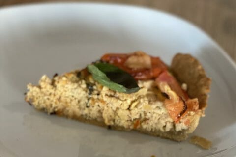 Cliquez pour zoomer ! Quiche poulet et tomates cerises Thermomix par znaurel